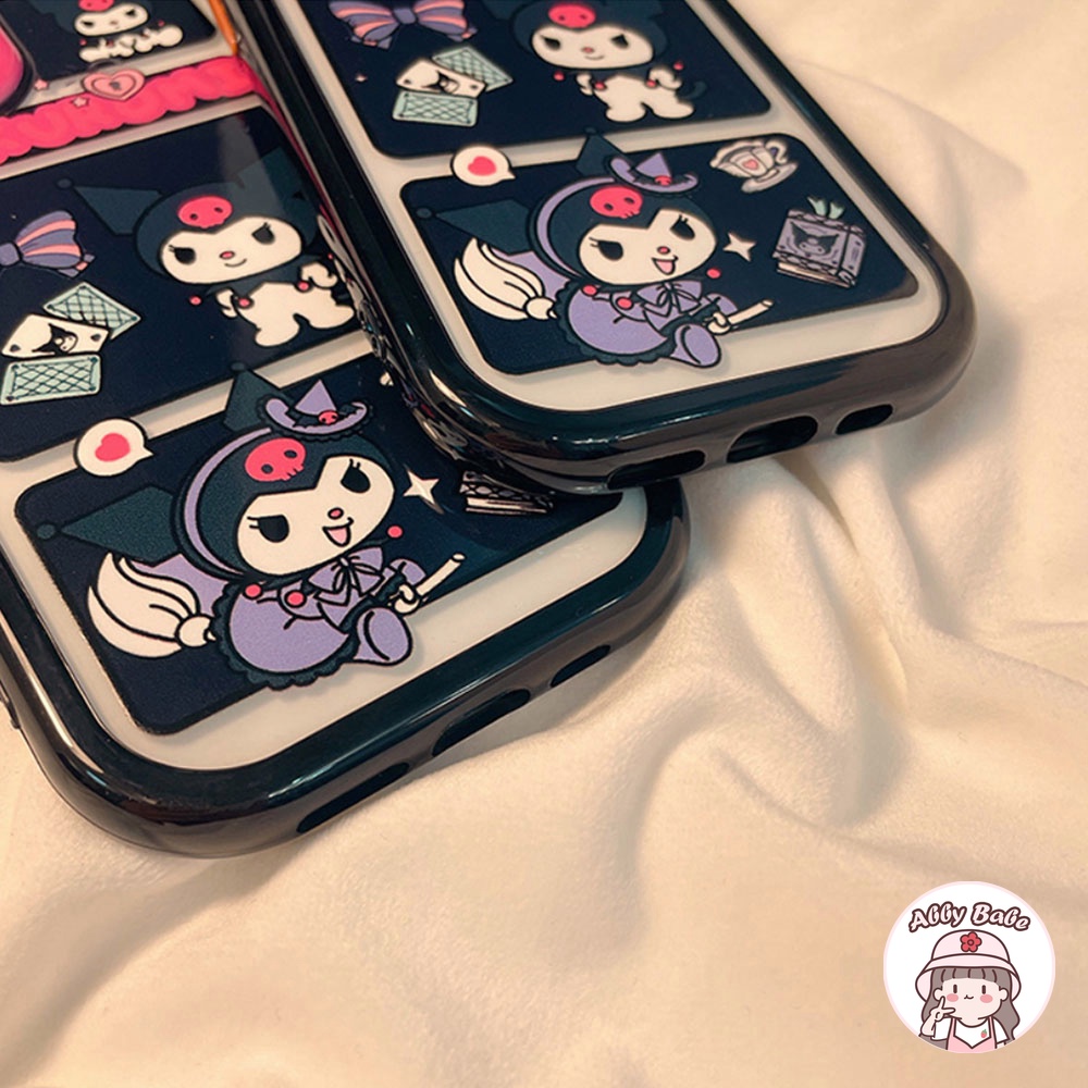 Ốp Điện Thoại TPU Mềm Trong Suốt Chống Mồ Hôi In Hình Kulomi Cho Iphone 14 Pro Max 11 7Plus 13 12 11 Pro Max X XS XR