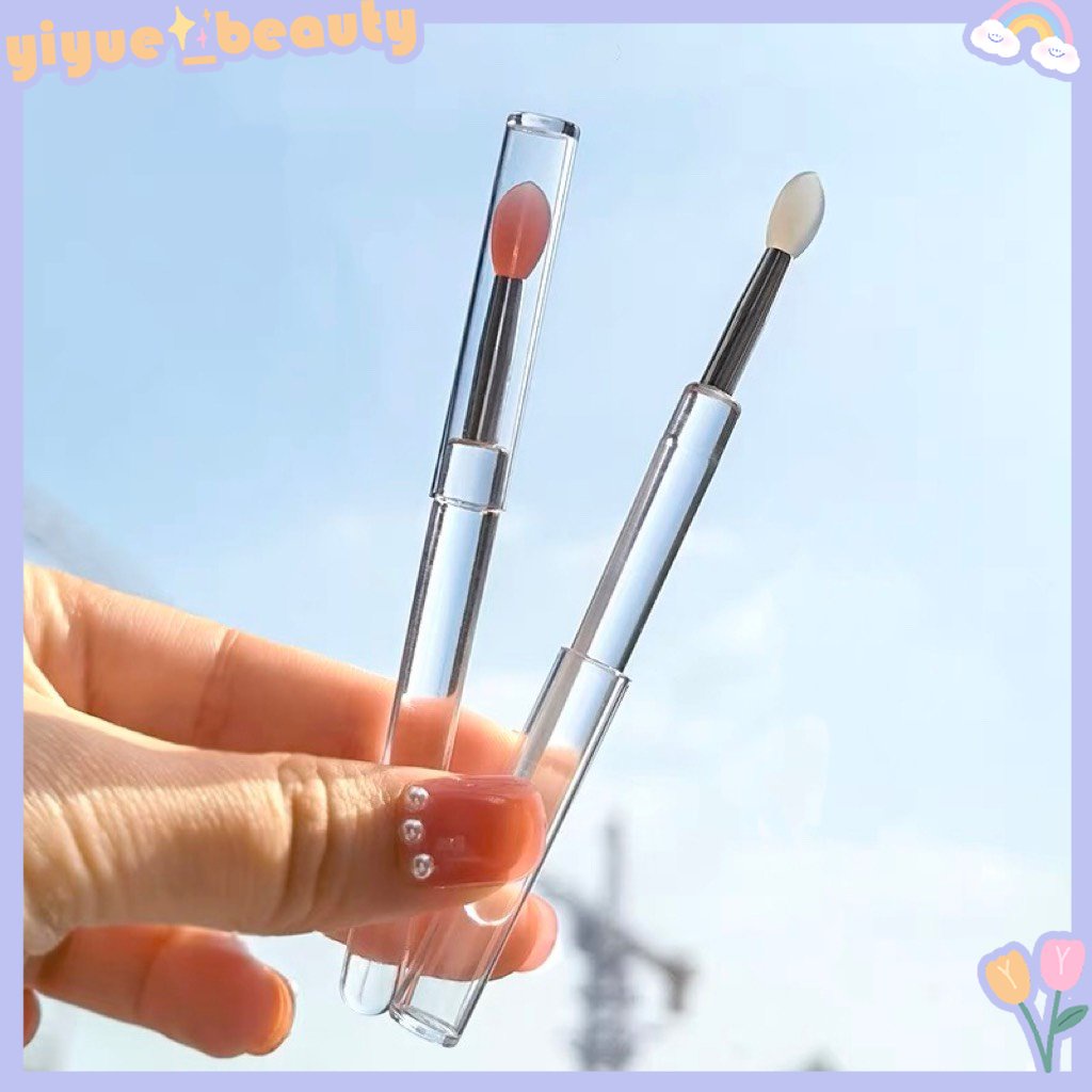 Cọ Tô Son Môi Chất Liệu Silicon Chống Nhòe Ánh Ngọc Trai Lấp Lánh