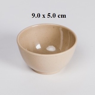 Chén chè,súp, nước chấm gia vị nhỏ nhựa Melamine màu Nâu CO09