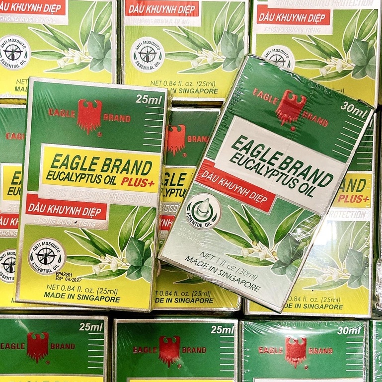 Dầu Khuynh Diệp Eagle Brand Eucalyptus Oil Plus