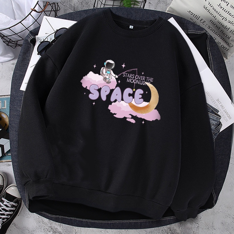 Áo Sweater Nam Nữ Unisex Icon Cute RaBit Nỉ Lót Bông Form Rộng