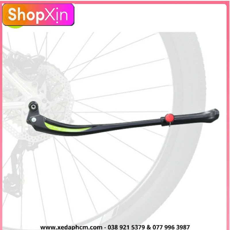 Chân chống xe đạp đa năng / Chống gắn 1 điểm vào trục giữa xe cuộc và mtb Nhôm Nhẹ
