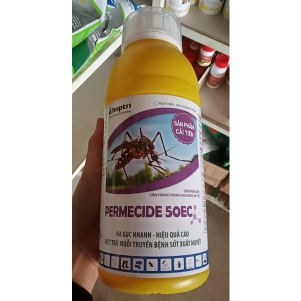 THUỐC DIỆT MUỔI, GIÁN, KIẾN... PERMECIDE 50EC(1 LÍT)