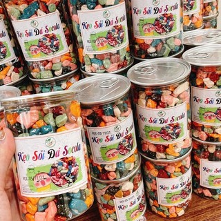 Kẹo sỏi đá nhân SOCOLA Lon  500gr