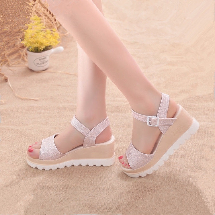 2022 giày cao gót mũi nhọn giày cao gót 5 phân giày cao gót trắng viền đen sandal quai mảnh đế bệt Sandal Hở Ngón Đế Xuồng Cao Cấp Thời Trang Dành Cho Nữ