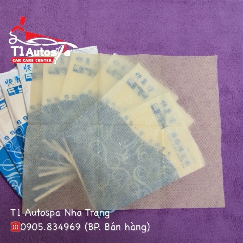 Túi 10 cái Giẻ dính  lau tàn sơn, bụi sơn