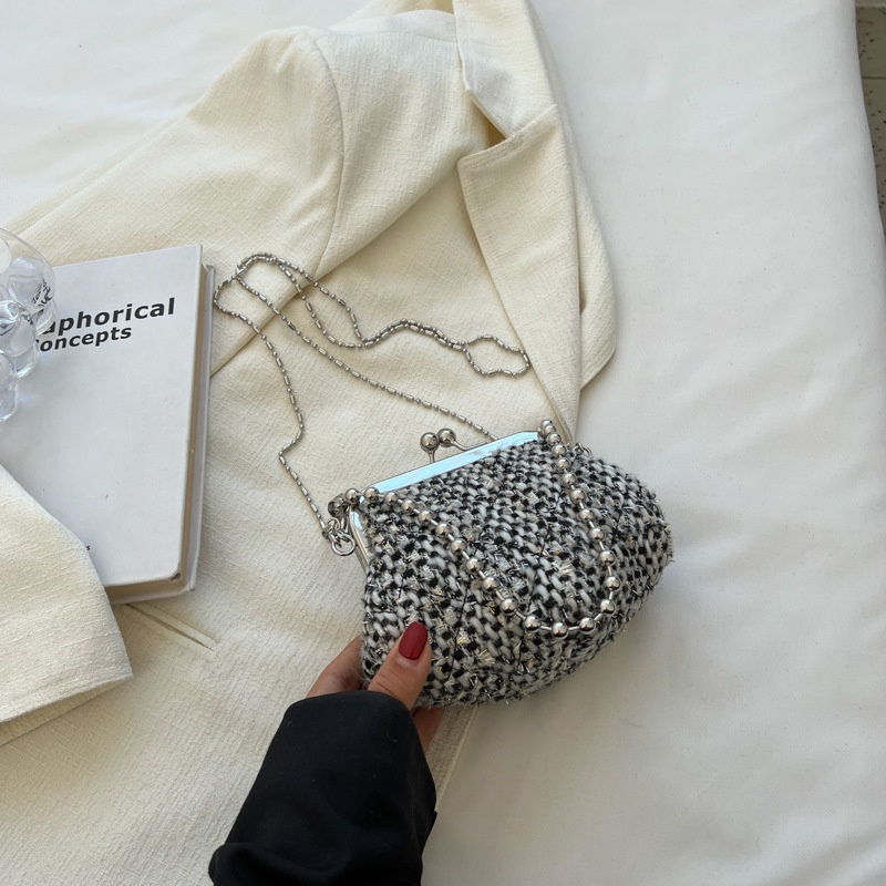 Túi Đeo Chéo Phối Dây Xích Thiết Kế Mới Cao Cấp Thời Trang