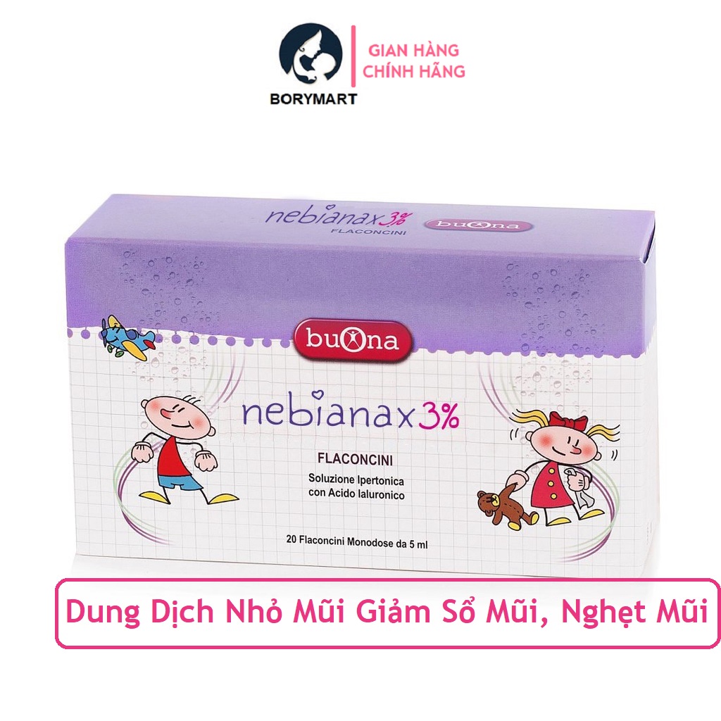 Dung dịch nhỏ mũi giảm sổ mũi, nghẹt mũi - ảnh sản phẩm 1