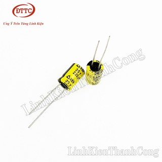 Bộ 20 Chiếc Tụ Hóa 220uF 35V Vàng (8x11mm)