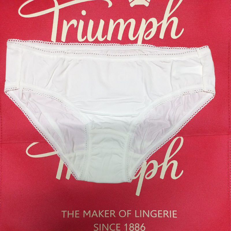 Quần lót nữ Triumph SLOGGI SHINE MINI màu trắng, da size M,L