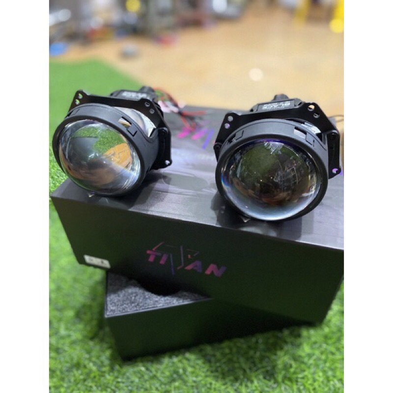 Bị cầu titan black 3.0 nhiệt mầu 6000k