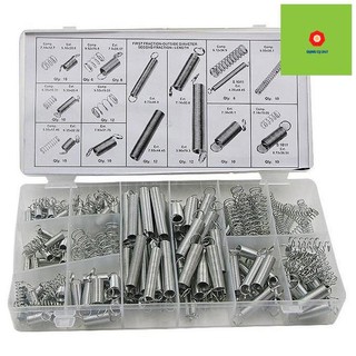 Hộp 200 Lò Xo Kim Loại nhiều kích cỡ chất lượng cao