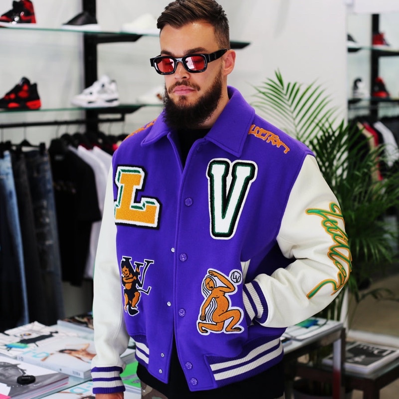 Áo Varsity - Louis Vuitton - LV 2022 Varsity Jacket