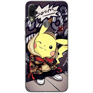 Ốp lưng Xiaomi Redmi Note 6, Redmi Note 7 in hình Pika nheo mắt