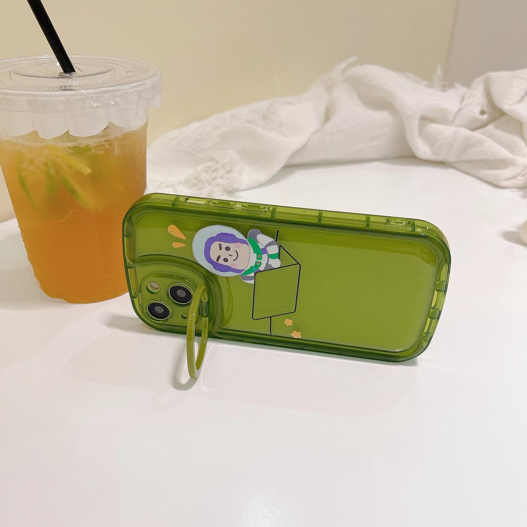 Ốp Điện Thoại Cho IPhone 14promax 14 13promax 13 12 11 Ốp Bảo Vệ Ống Kính Máy Ảnh Hình Gấu Và Buzz Lightyear