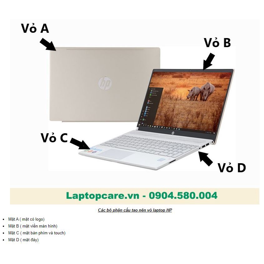 Vỏ và loa Dell Inspiron 14z 5423 Chính Hãng