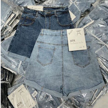 Quần short jeans lật lai cao cấp-Full ảnh shop tự chụp