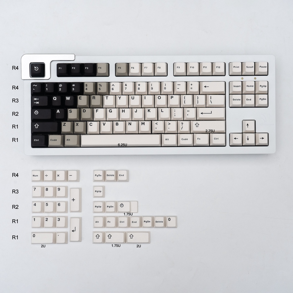 Gmk Clone Bàn Phím Cơ Gaming Bagua Chất Lượng Cao