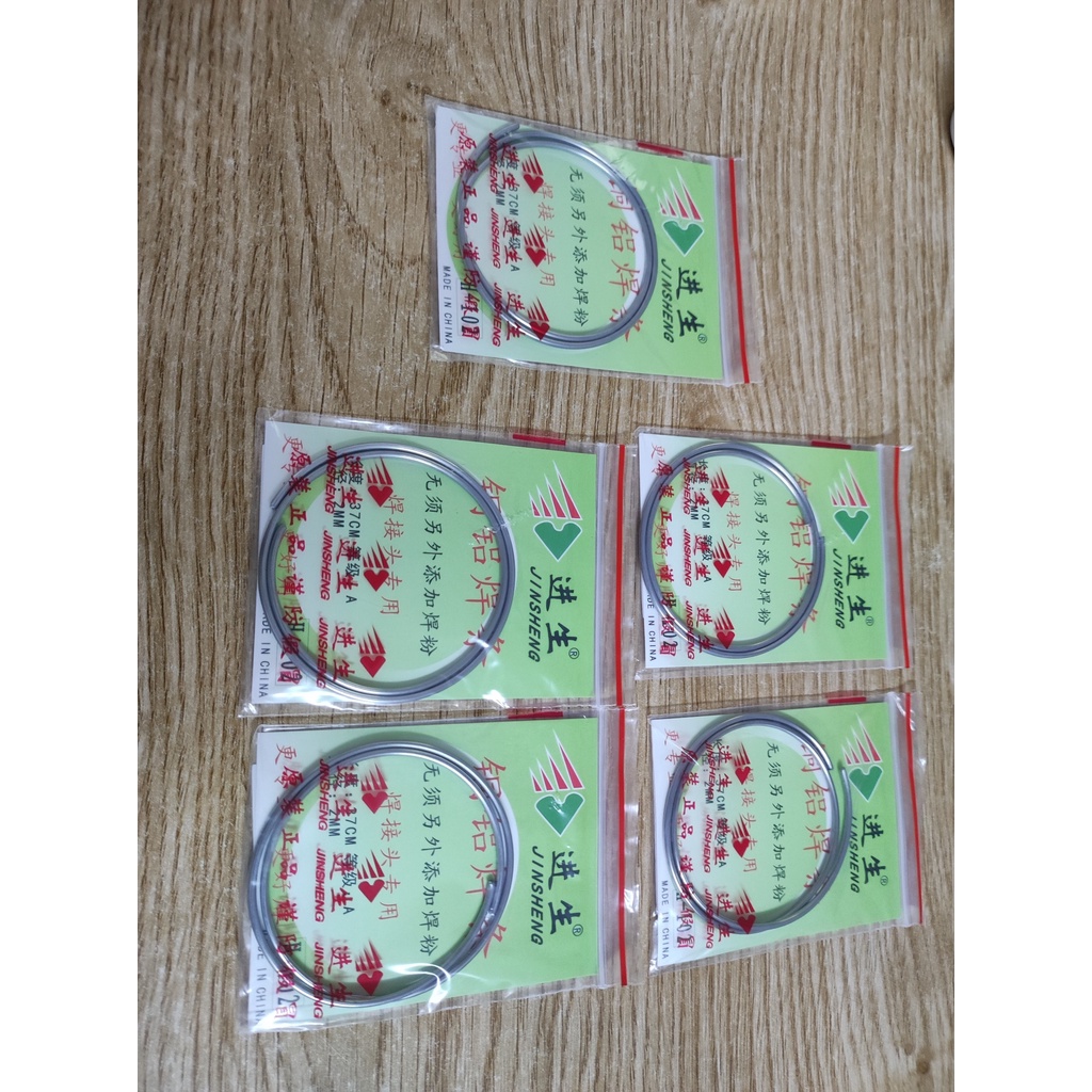 Que hàn nhôm có lõi thuốc