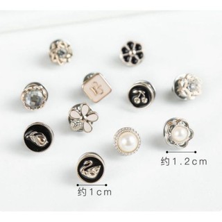 Set 10 Ghim Cài áo Mini Siêu Dễ Thương