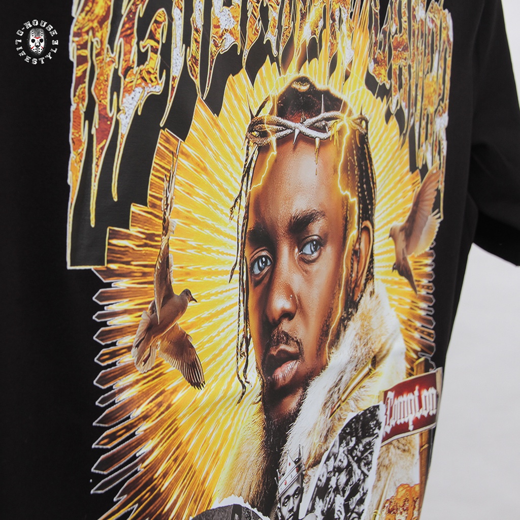 Áo Thun Rapper Kendrick Lamar Phong Cách Hip-hop Unisex G-House Lifestyle