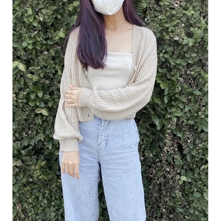 Áo cardigan len nữ Shein Auth