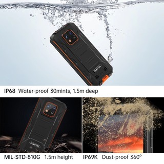 OUKITEL WP18 Pro Rugged Điện thoại (12500mAh/Android 12/7GB+64GB/5.93" HD+ Màn hình)