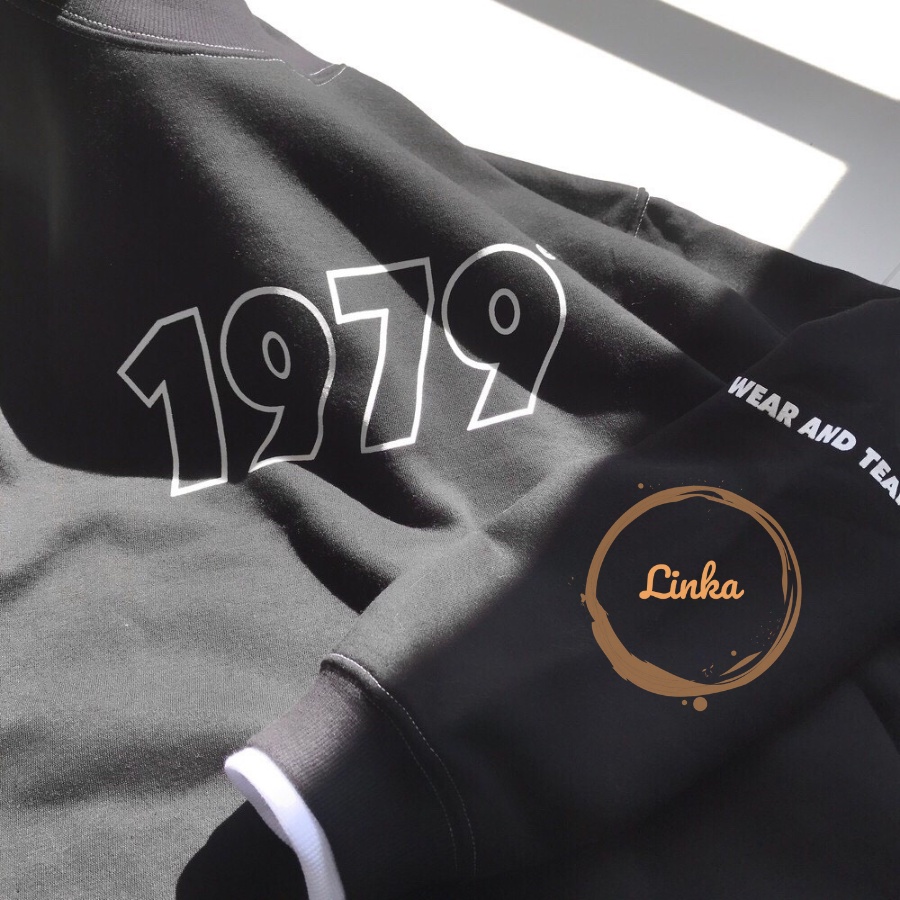 Áo Sweater Unisex in 1979, Áo Sweater Nỉ Dày Dặn Form Rộng 473