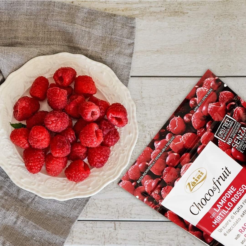 KẸO SOCOLA ZAINI CHOCO & FRUIT VIỆT QUẤT - MÂM XÔI túi 125gr