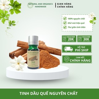 Tinh dầu quế thiên nhiên nguyên chất tinh dầu giúp khử mùi hôi, đuổi muỗi và giảm căng thẳng mệt mỏi 10ml