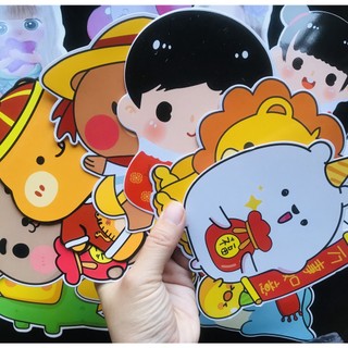 Combo 10 Bao lì xì Chibi con Hoạt Hình