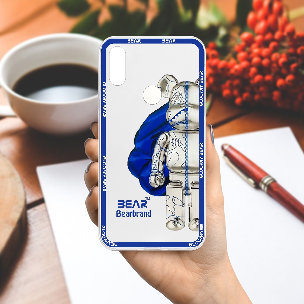 Ốp lưng Vsmart Joy 3/Joy 4/Bee 3/...dẻo trong in hình Bear Brand