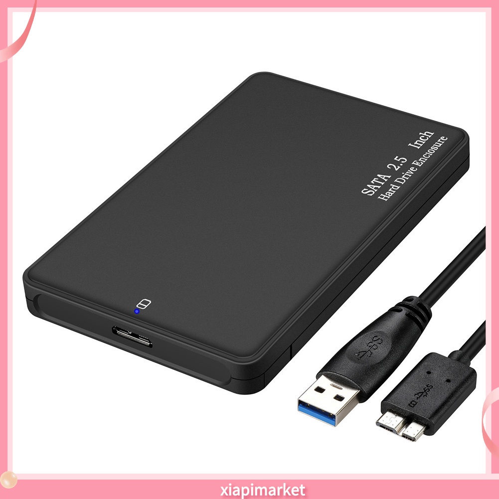 Đầu chuyển đổi ổ cứng ssd 2.5inch sata sang usb 3.0 cho pc laptop kèm cáp