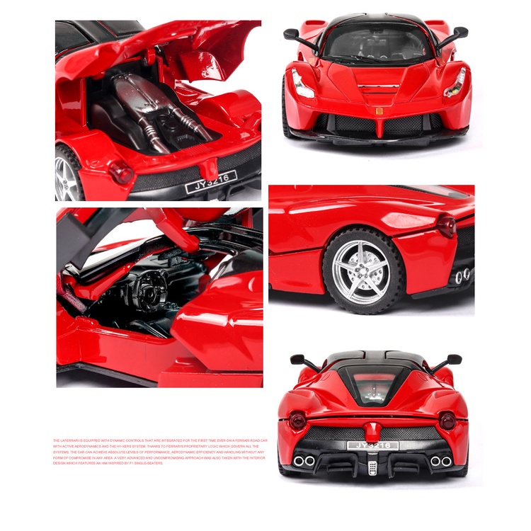 Mô Hình Xe Hơi Thể Thao Ferrari Bằng Hợp Kim Tỉ Lệ 1: 32