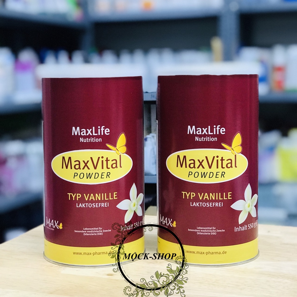 Sữa bột dinh dưỡng MaxVital Powder của ĐỨC dành cho người già và trẻ nhỏ