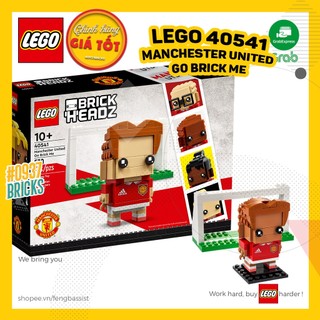 Lego 40541 brickheadz manchester united go brick me cầu thủ mu 0937bricks