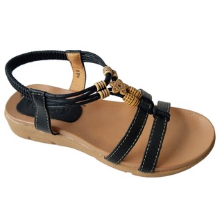 Giày Sandal Nữ BIGGBEN Da Bò Thật HKD612