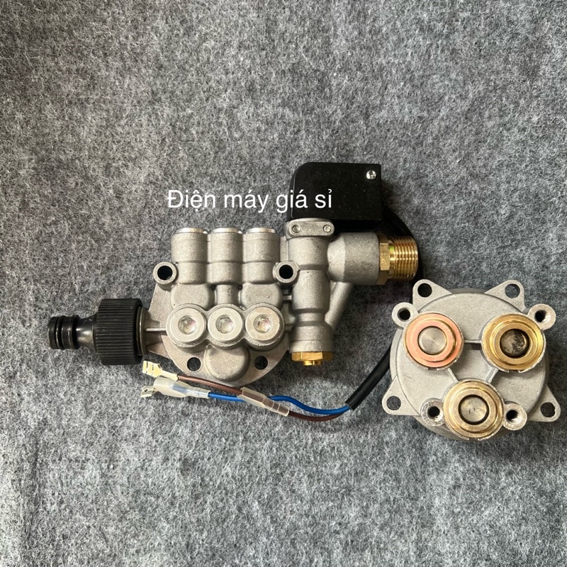 Đầu bơm áp lực máy rửa xe mini full phụ kiện hàng chất lượng
