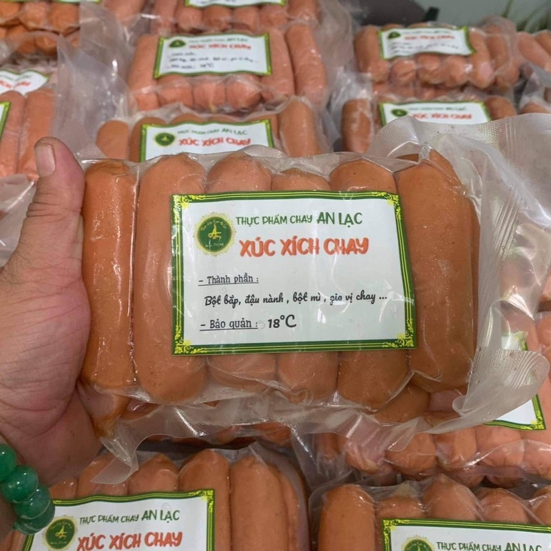 Combo 5 gói xúc xích Chay 500g