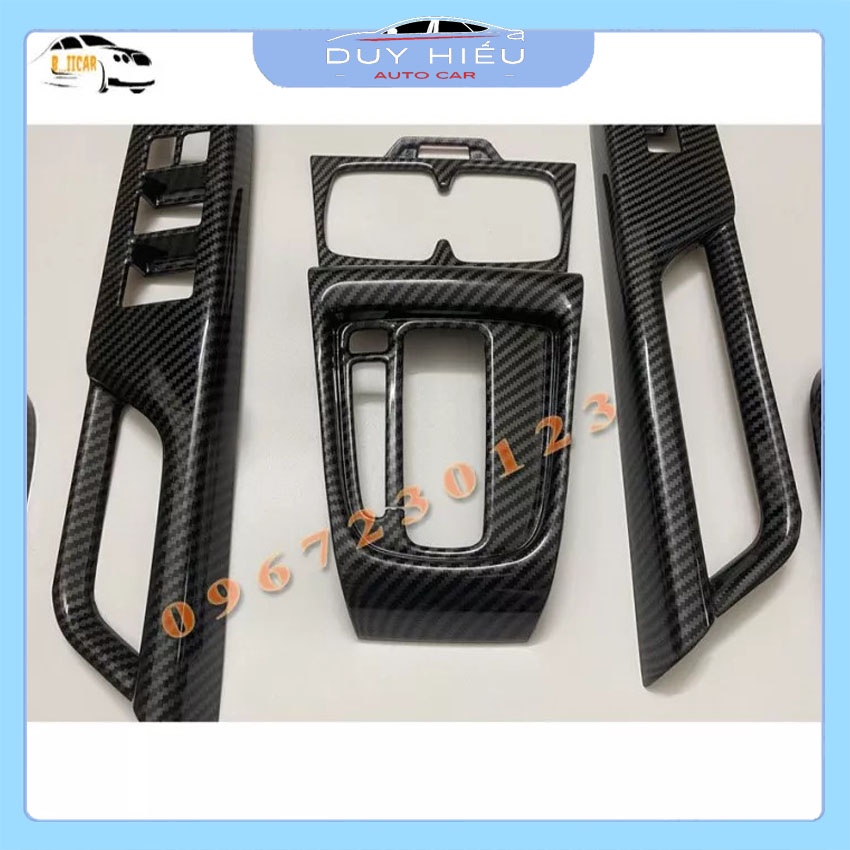 ỐP NỘI THẤT SUZUKI XL7 , VÂN CARBON CAO CẤP