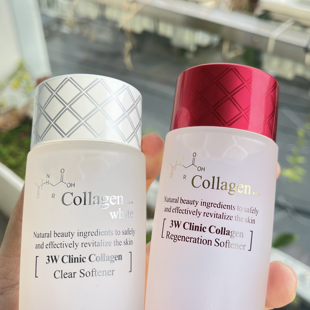 Nước hoa hồng 3w Clinic colagen sạch da, dưỡng trắng, tái tạo da 150 ml NPP Tido88