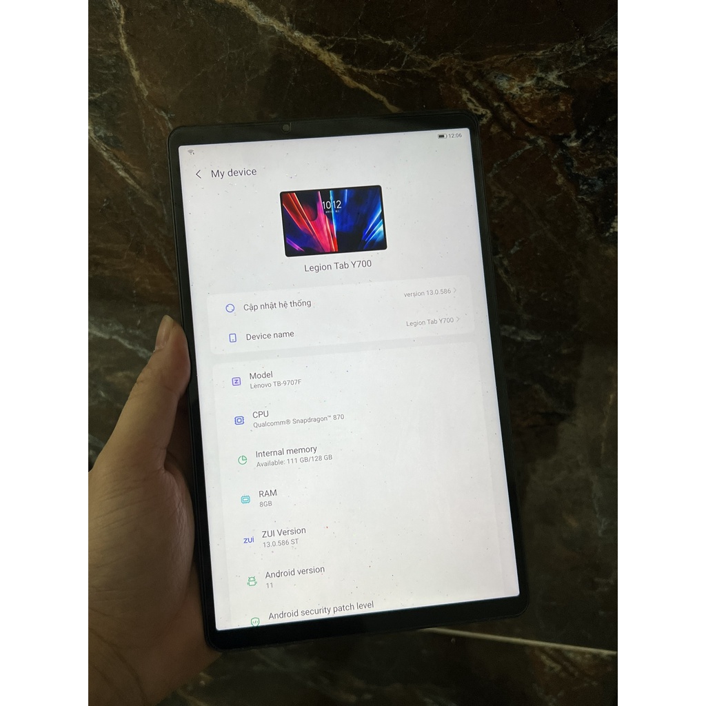 Lenovo Legion Y700 máy tính bảng gaming Snapdragon 870 THƯƠNG MẠI fullbox likenew | BigBuy360 - bigbuy360.vn