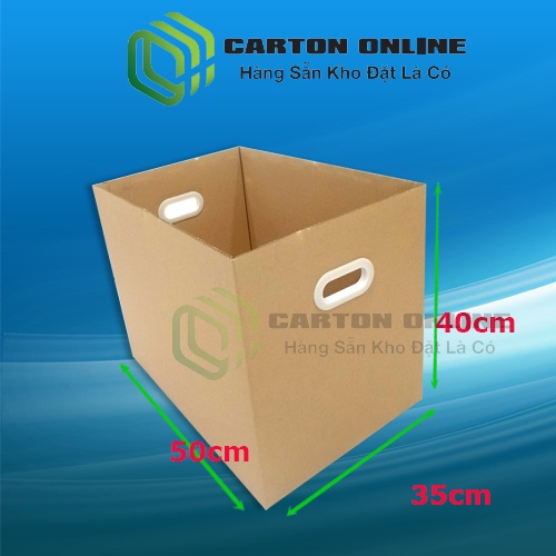 Thùng Carton đựng Hồ Sơ 50x35x40 cm