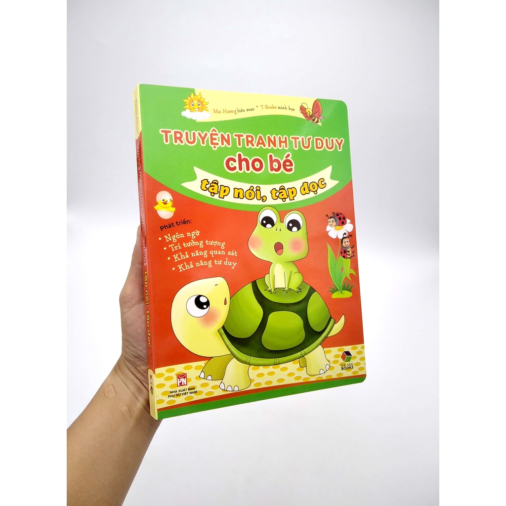 Sách - Truyện Tranh Tư Duy Cho Bé Tập Nói, Tập Đọc