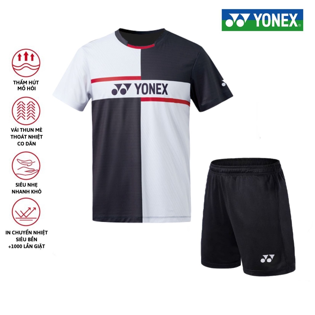 Áo cầu lông, quần cầu lông Yonex chuyên nghiệp mới nhất sử dụng tập luyện và thi đấu cầu lông MS66