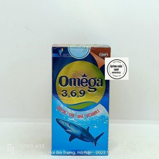 Viên bổ não bổ mắt omega 3,6,9 lọ 100 viên