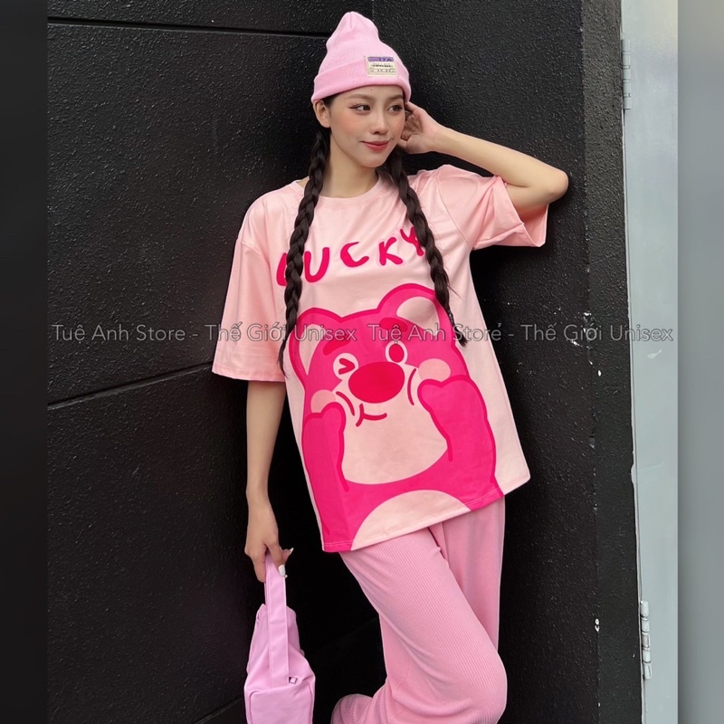[Mẫu Mới] Set Bộ Quần Dài Ống Suông Gân Tăm Cao Cấp - Set Dài Nữ Lưng Cao Ống Rộng Phối Áo Thun 3D Phong Cách Hàn Quốc