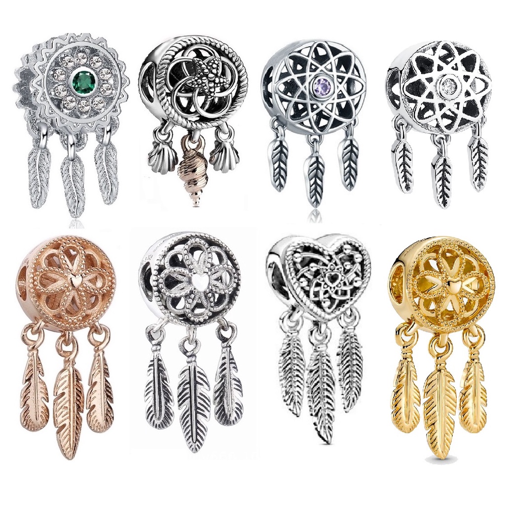 Hạt charms hình Dream Catcher -Linhcharms