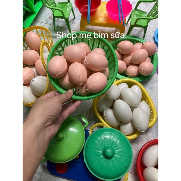 Bộ nhà bếp làm trứng cho bé