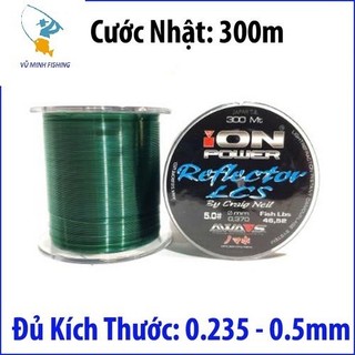 Cước ION POWER Reflector 300m hàng nhật bản đủ size chịu tải siêu tốt